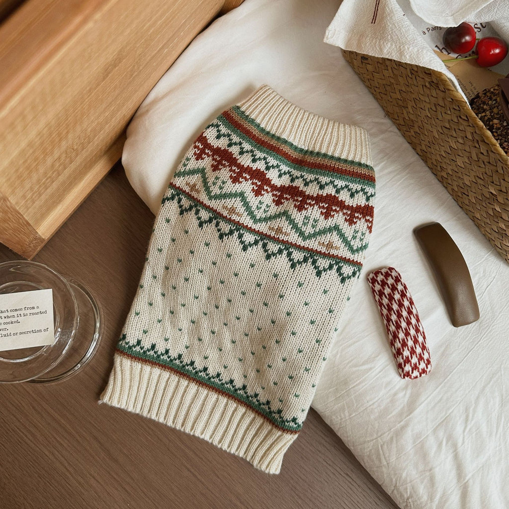 Autumn and Winter Dog Sweater