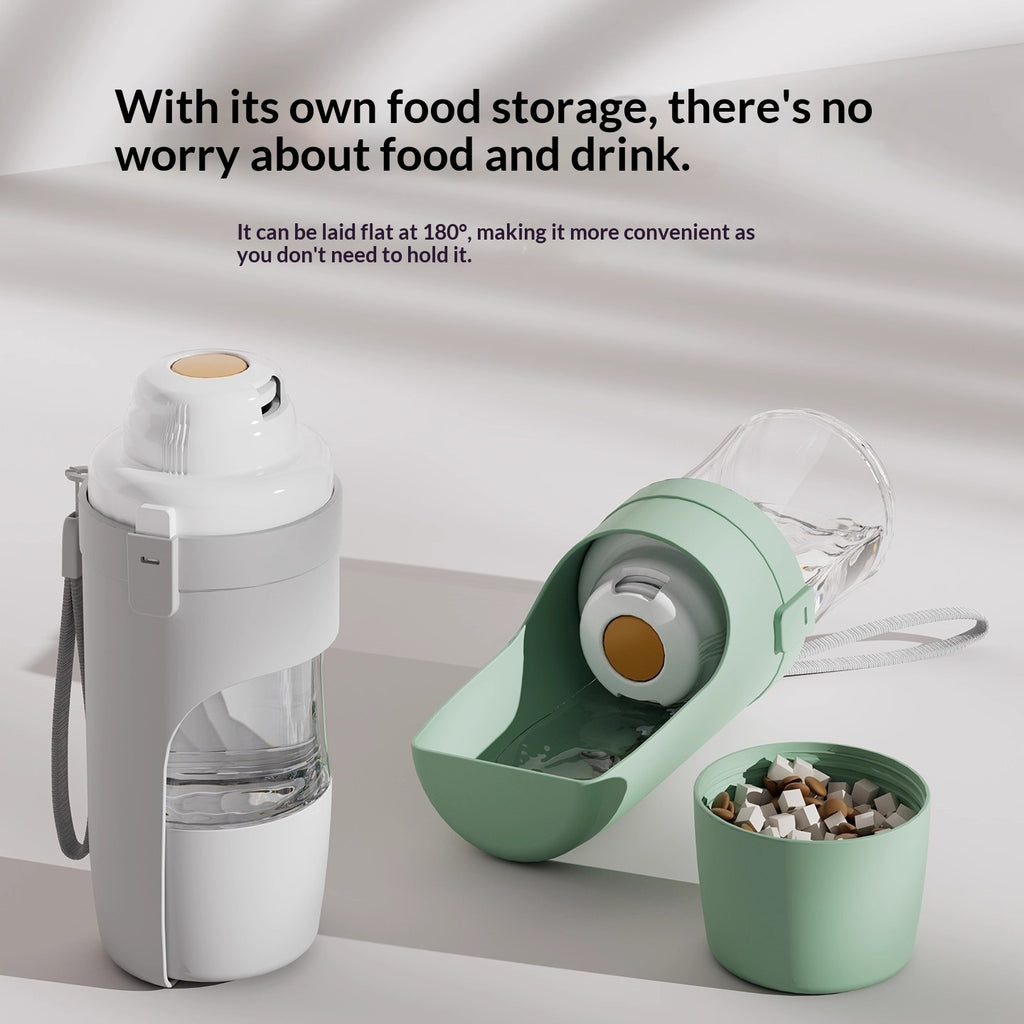 Outdoor Dog Water And Food Bottle