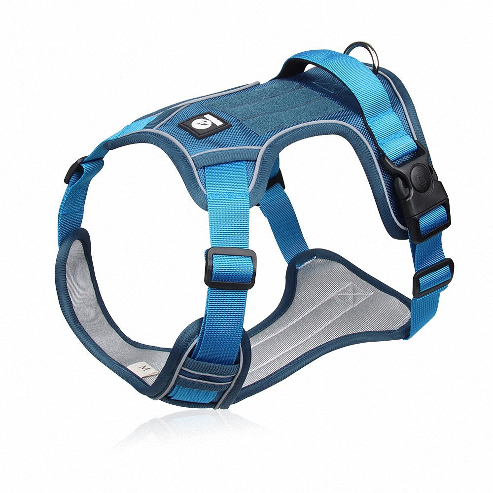 Large Dog Chest Strap Explosion-Proof Reflective Dog Leash