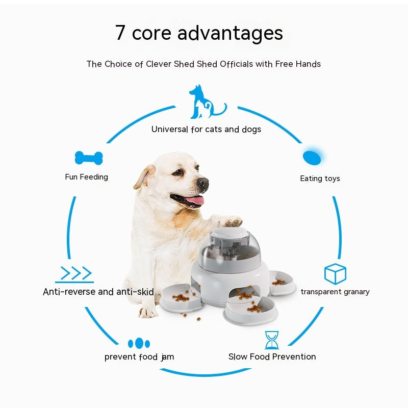 Automatic Press Leakage Pet Feeder