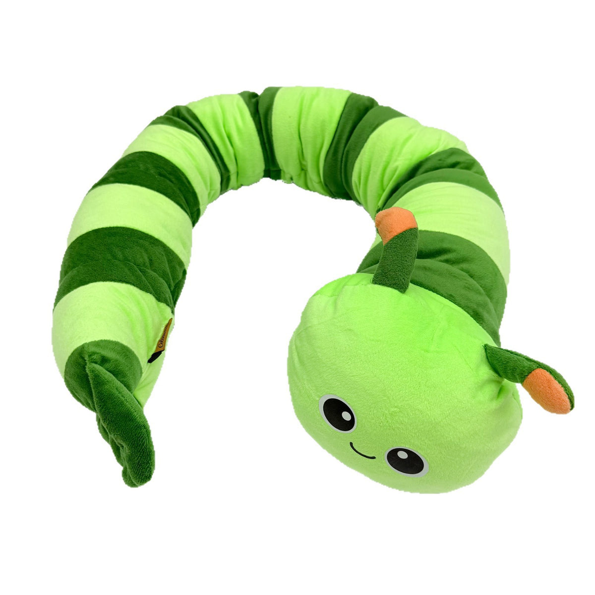 Caterpillar-Shaped Soft Pet Pillow