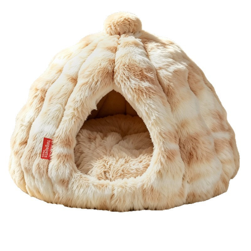 Detachable And Washable Warm Dog Bed