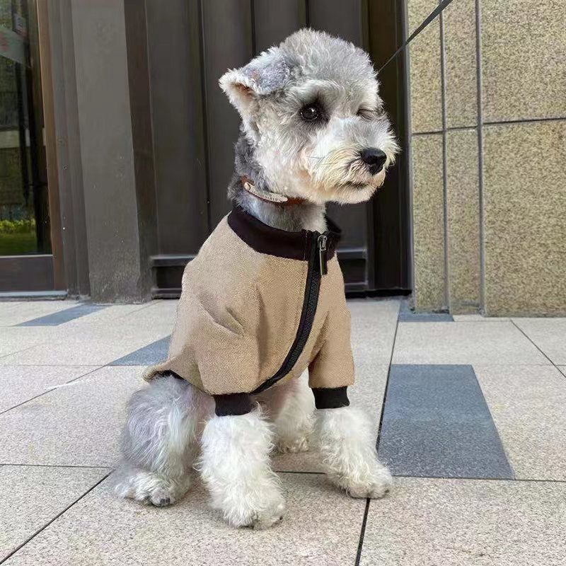Winter Dog Jacket Hoodie Coat