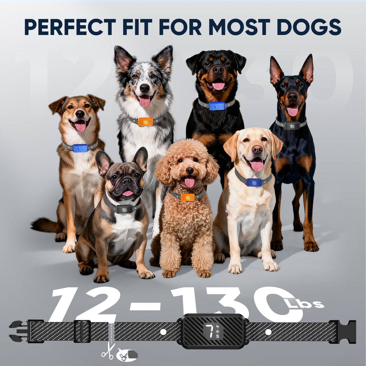 Rechargeable Smart Dog Bark Collar