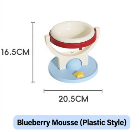 Pet Feeding Bowl Neck Support Stainless Steel