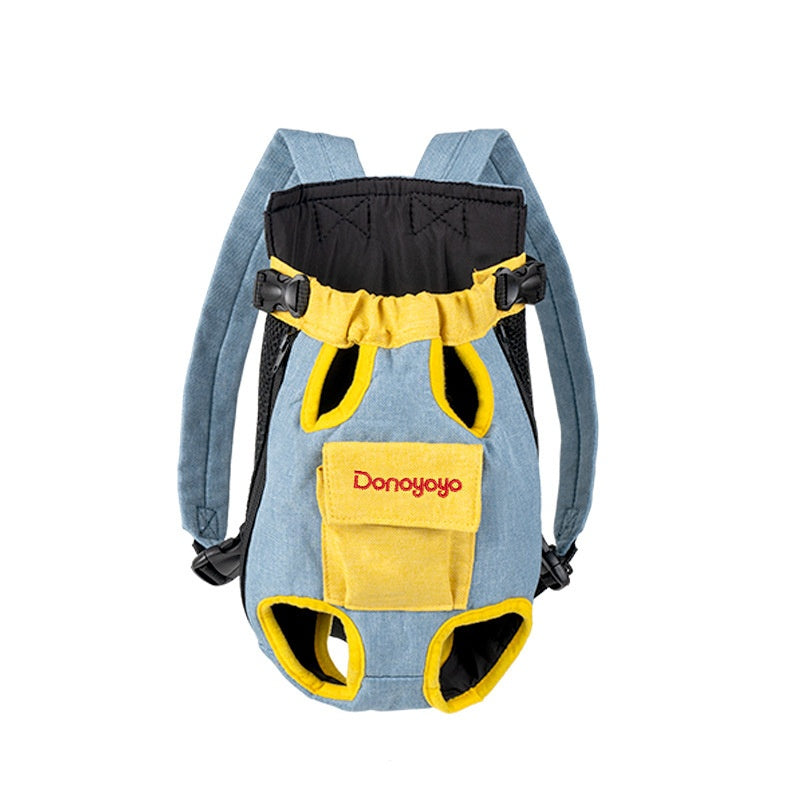 Portable Double-Shoulder Pet Backpack For Outings