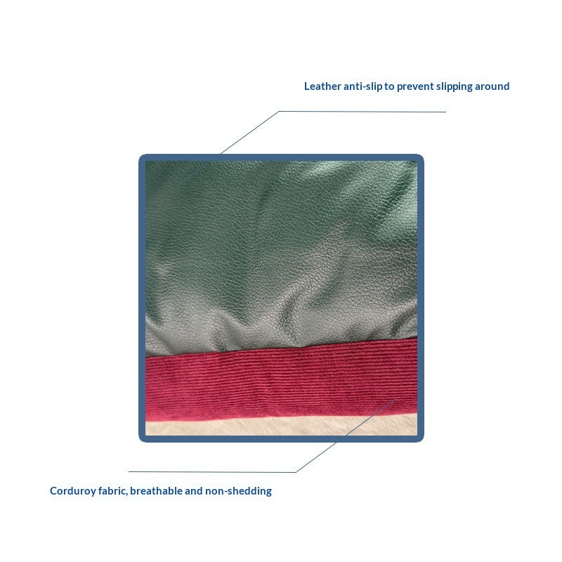 Solid Color Casual Non-Slip All-Season Dog Mat