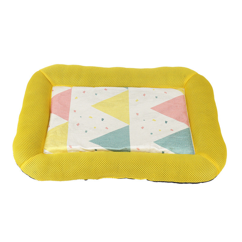 Summer Pet Ice Mat Dog Ice Silk Mat Mat
