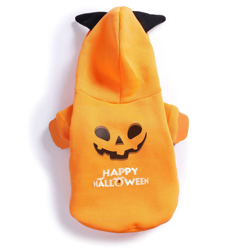 Halloween Pumpkin Dog Sweater