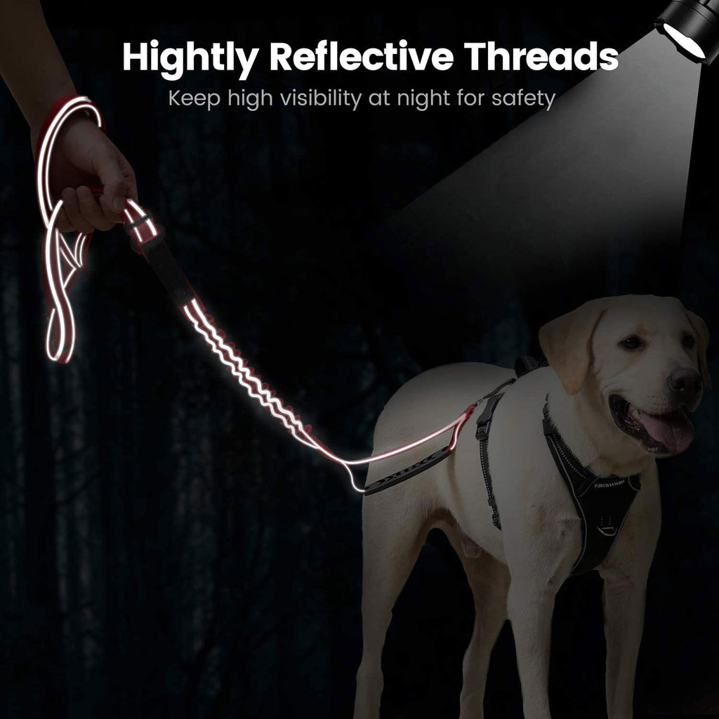 Going Out Explosion-Proof Rush Dog Leash Elastic Reflection