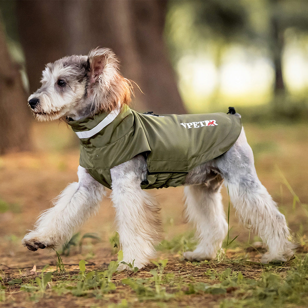 Reflective Windproof Dog Rain Poncho
