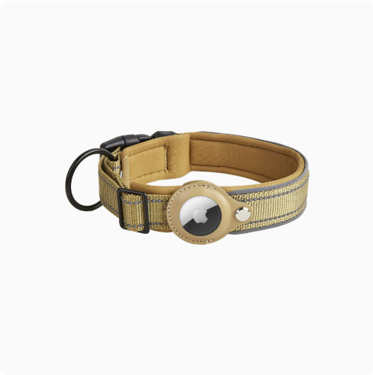 Pet Adjustable Reflective Collar, Non-Neck-Binding Nylon Collar, Medium