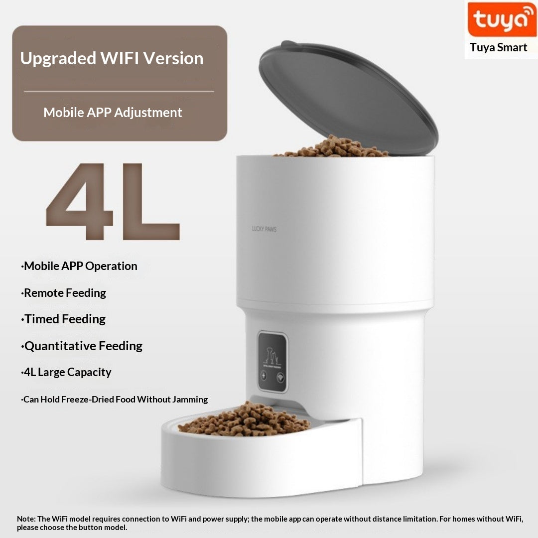 WiFi Smart Pet Feeder With App Scheduling