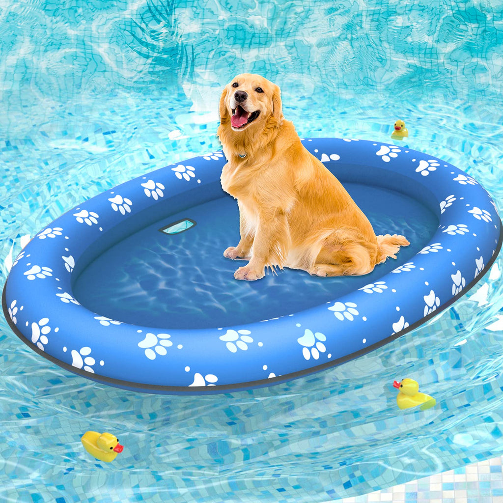 Inflatable Dog Pool Float Raft