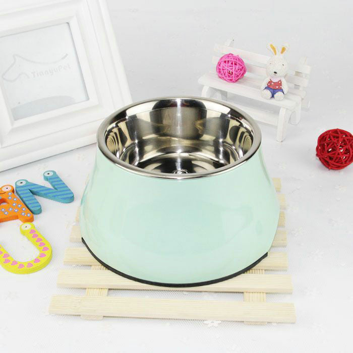 Top-Foot Single Mouth Non-Slip Pet Bowl