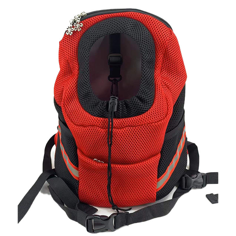 Dog Breathable Chest Bag Backpack