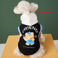 Dog Clothes Autumn And Winter Stitching Contrast Color Fake Two-Piece Pet Sweater