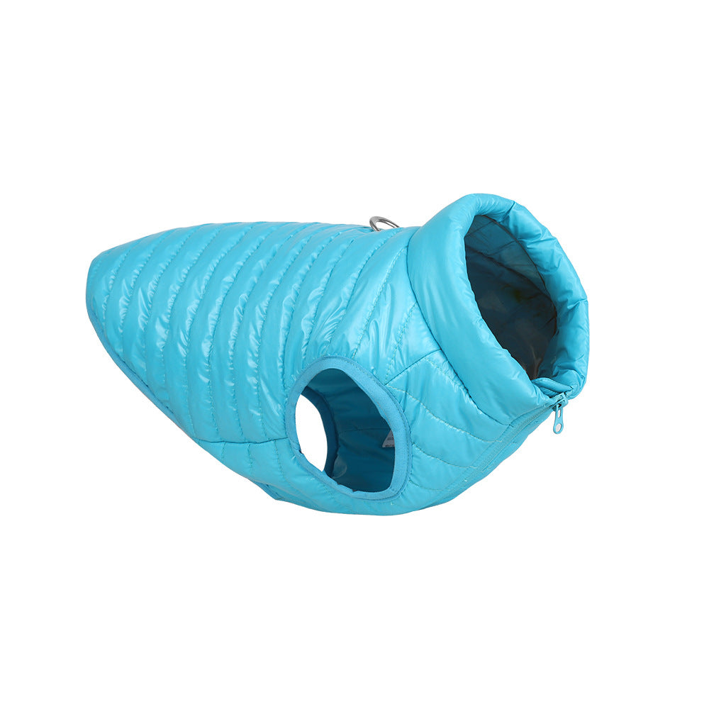 Autumn Winter Nylon Zipper Puppy Jacket