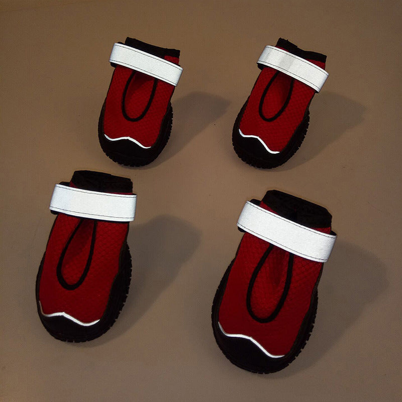 Pet Shoes Wear-Resistant And Breathable Big Dog Shoes