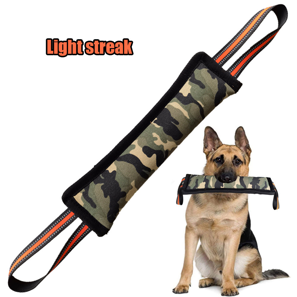Molar Fine Hemp Bite Stick Bite-Resistant Dog Training Stick
