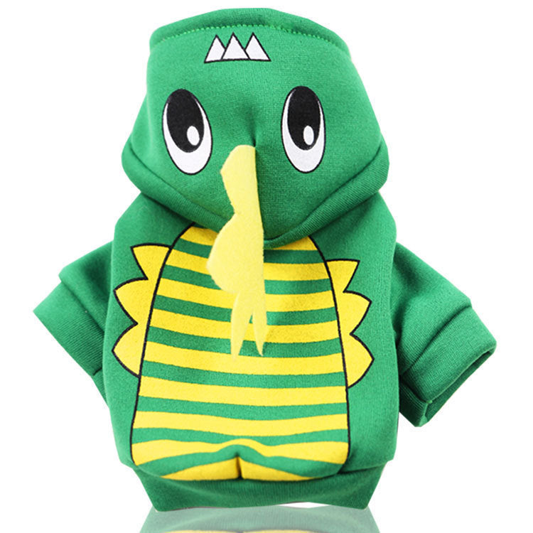 Two-Legged Cotton Coat Cartoon Transformed Into Small And Medium-Sized Dog