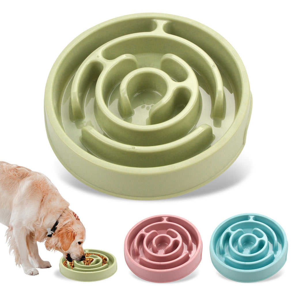 Slow Feeder Anti-Spill Puzzle Dog Bowl
