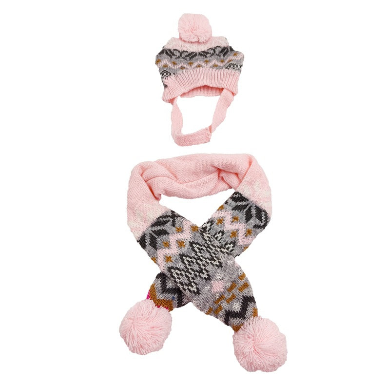 Japanese-Style Retro Pet Sweater Set