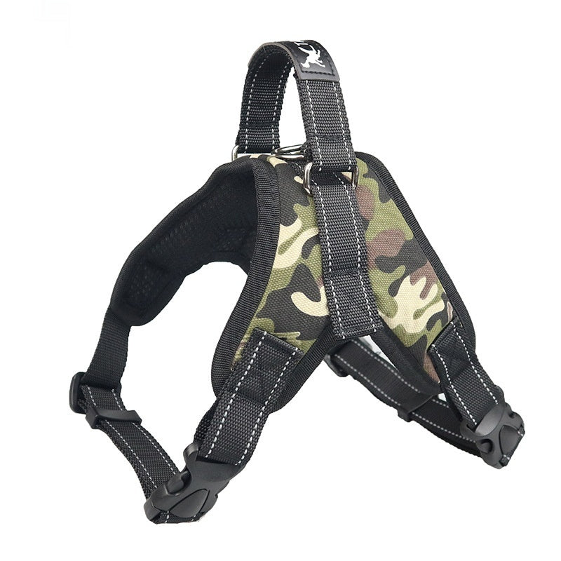 Camouflage Outdoor Dog Traction Vest