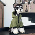 Warm Fleece-Lined Hoodie For Small Dogs