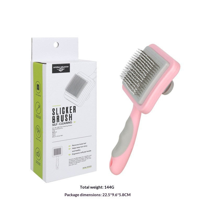 Pet Grooming Brush For Cats And Dogs