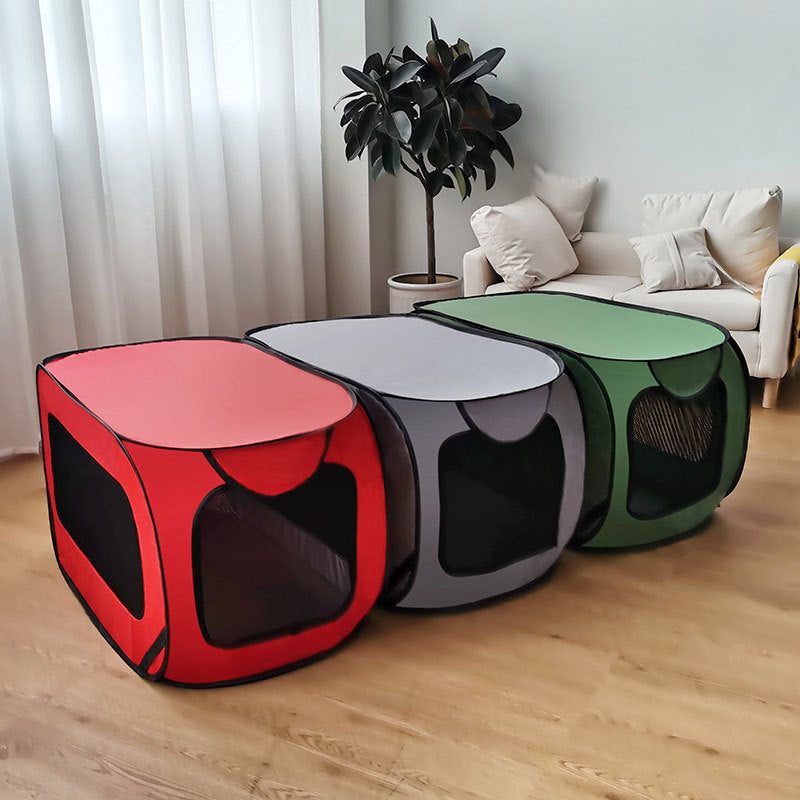 Small And Medium-Sized Dog Portable Pet Car Cage