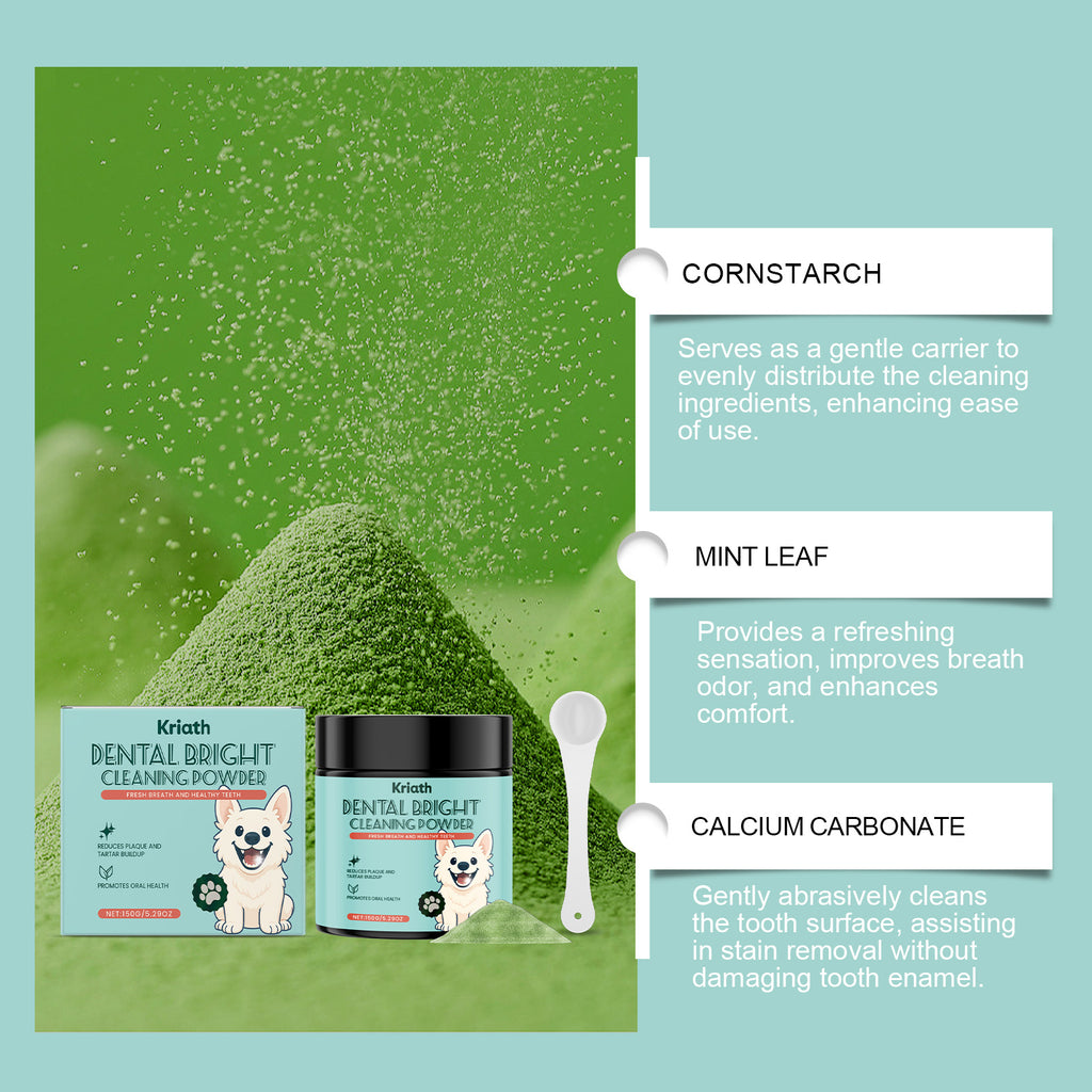 Dog Tooth Cleaning Powder