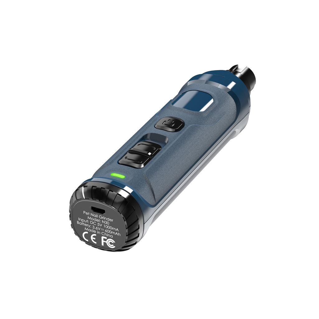 Low-Noise LED Pet Nail Grinder With USB Charging