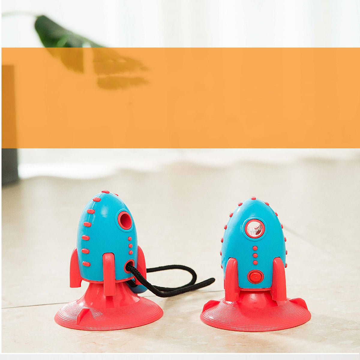 Rocket Dog Leaking Food Bite Toy