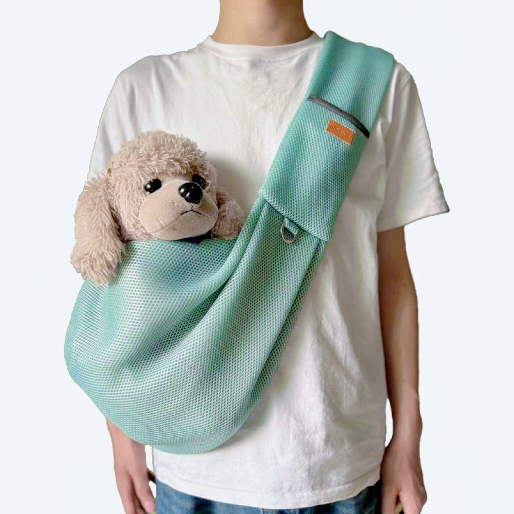 Portable Breathable Pet Outing Cross-Body Bag