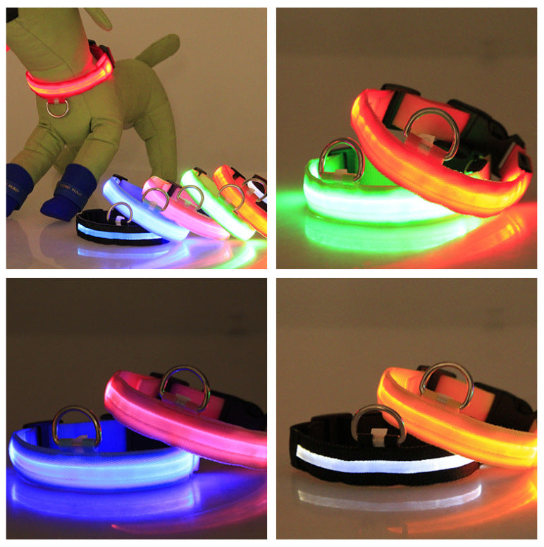 LED Luminous Pet Collar For Night