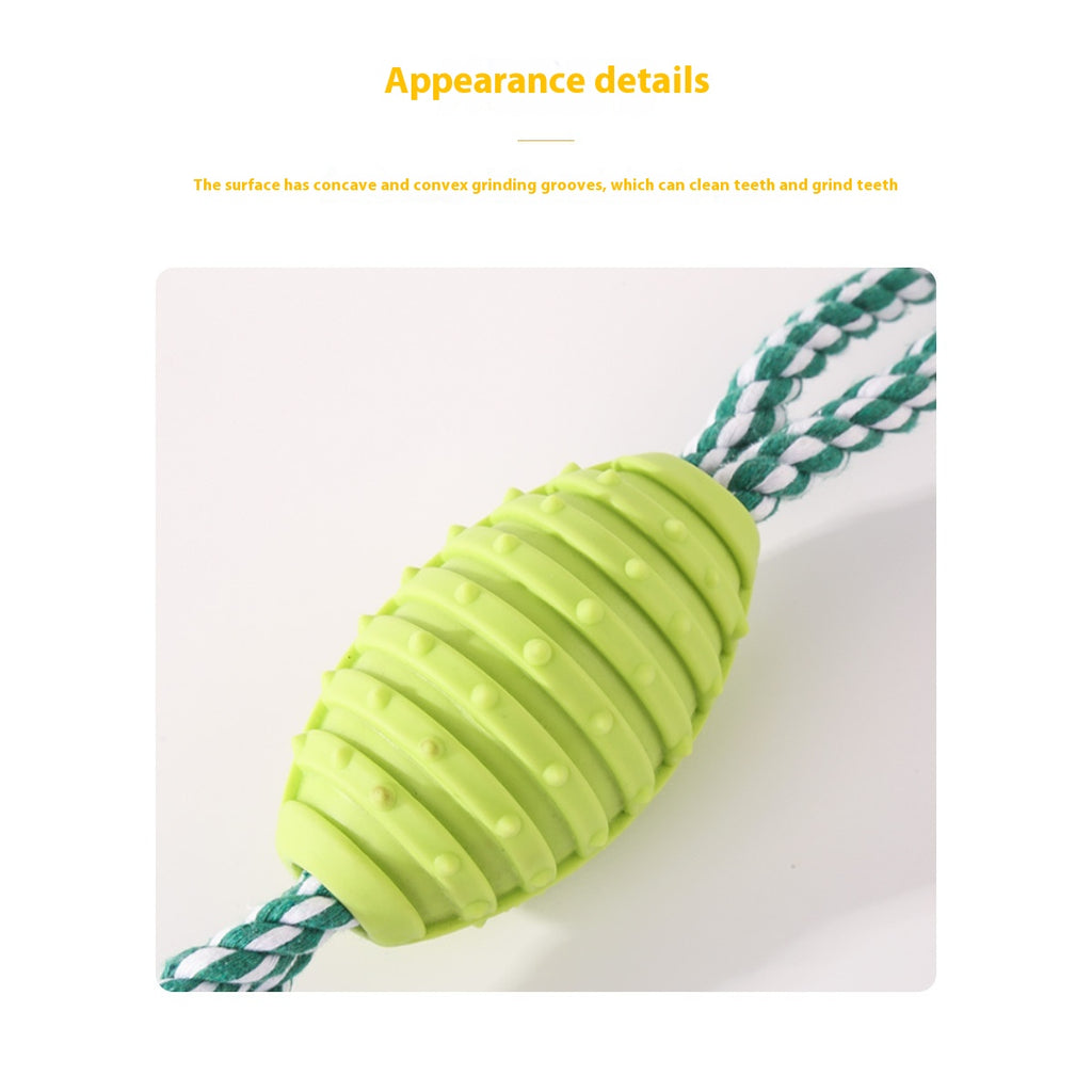 Dog Molar Toy Big Bends And Hitches Pet Relieving Stuffy Ball Of Cotton Rope