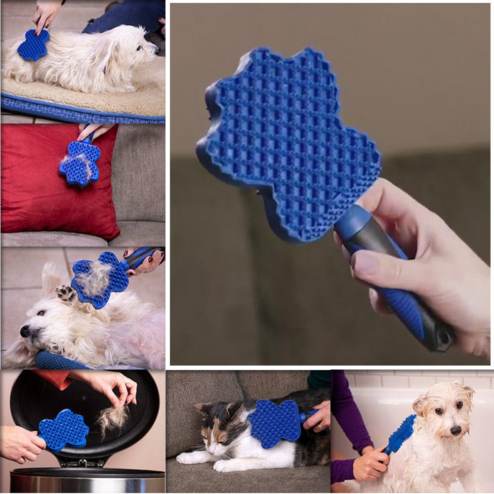 Gentle Pet Hair Remover Brush