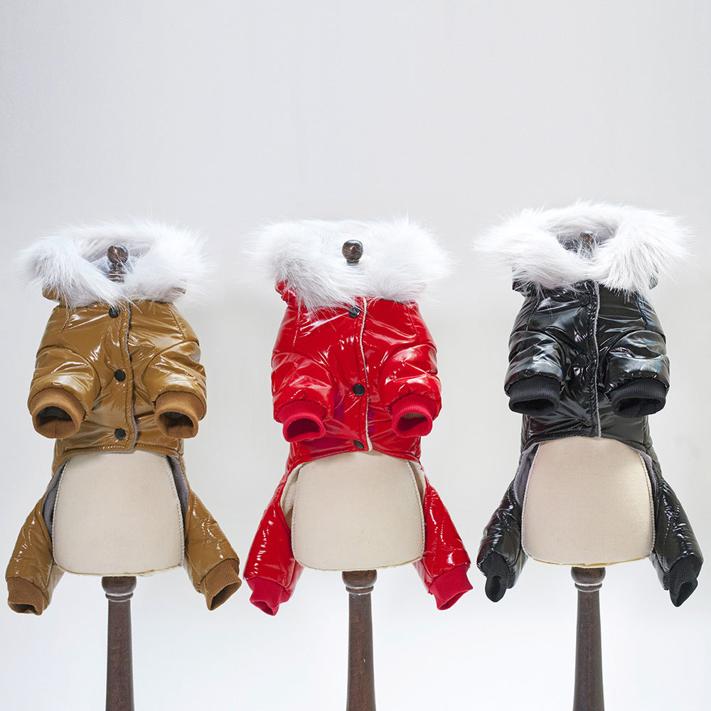 Thickened Four-Leg Padded Dog Clothes