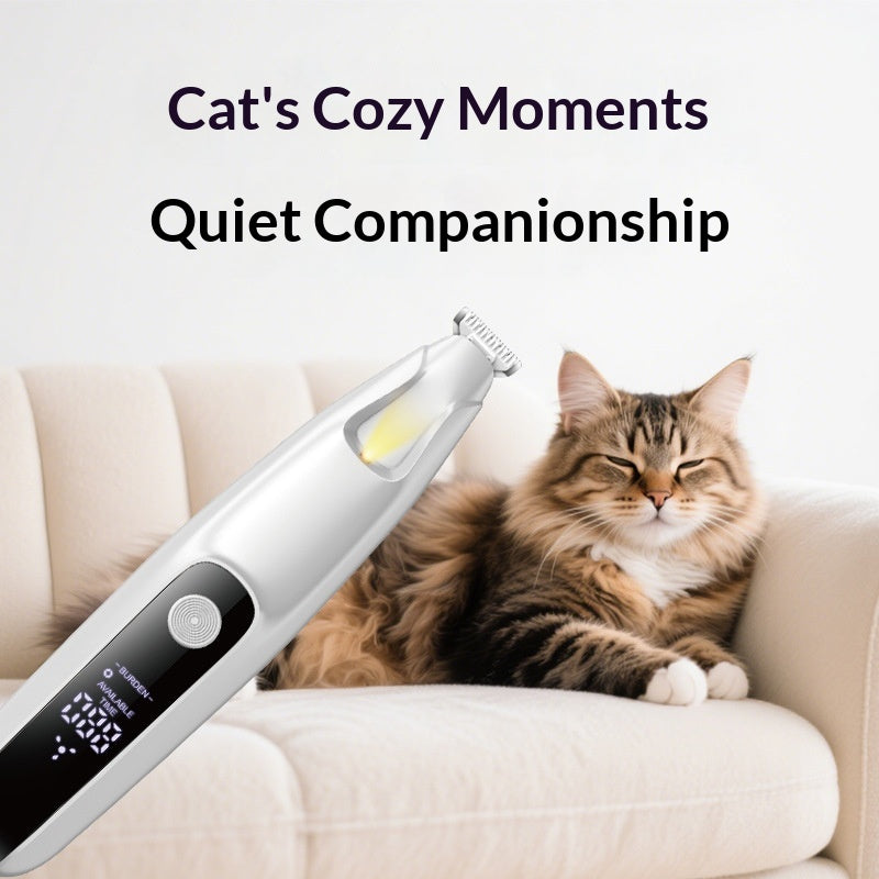 Digital Display Pet Grooming Clipper