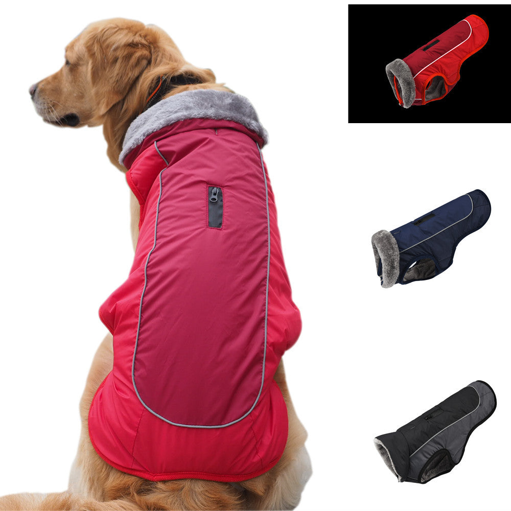 Thickened Dog Padded Reflective Coat