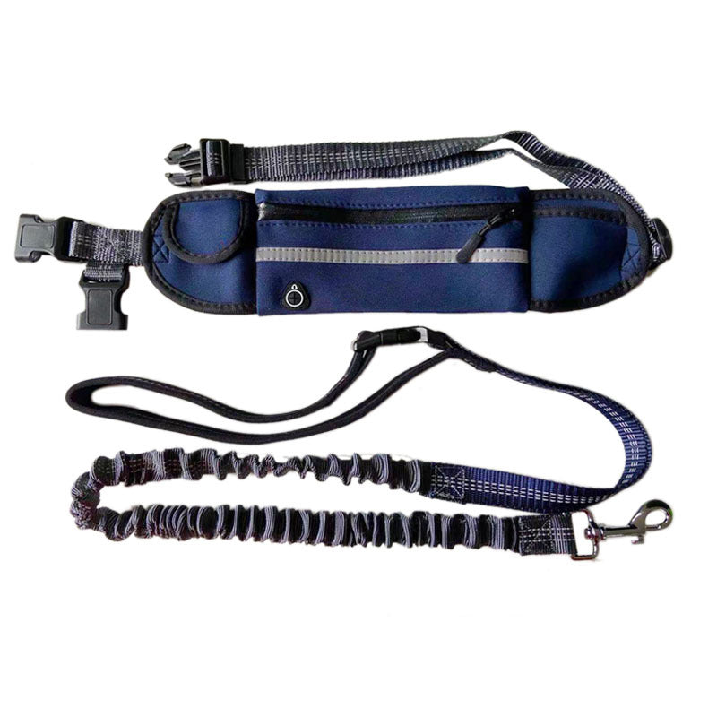 Portable Dog Waist Bag With Running Leash