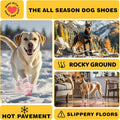 Reflective Anti-Slip Dog Boots
