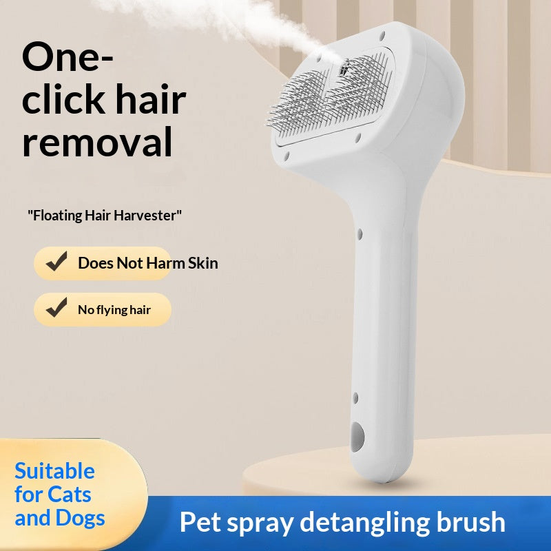 USB-Charging Pet Spray Comb