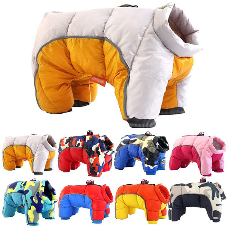 Thick Warm Cotton Dog Coat