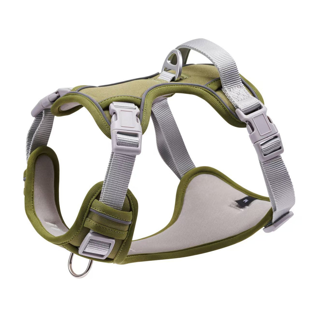 Dog Outdoor Tactical Chest Harness Blast-Resistant Vest Style