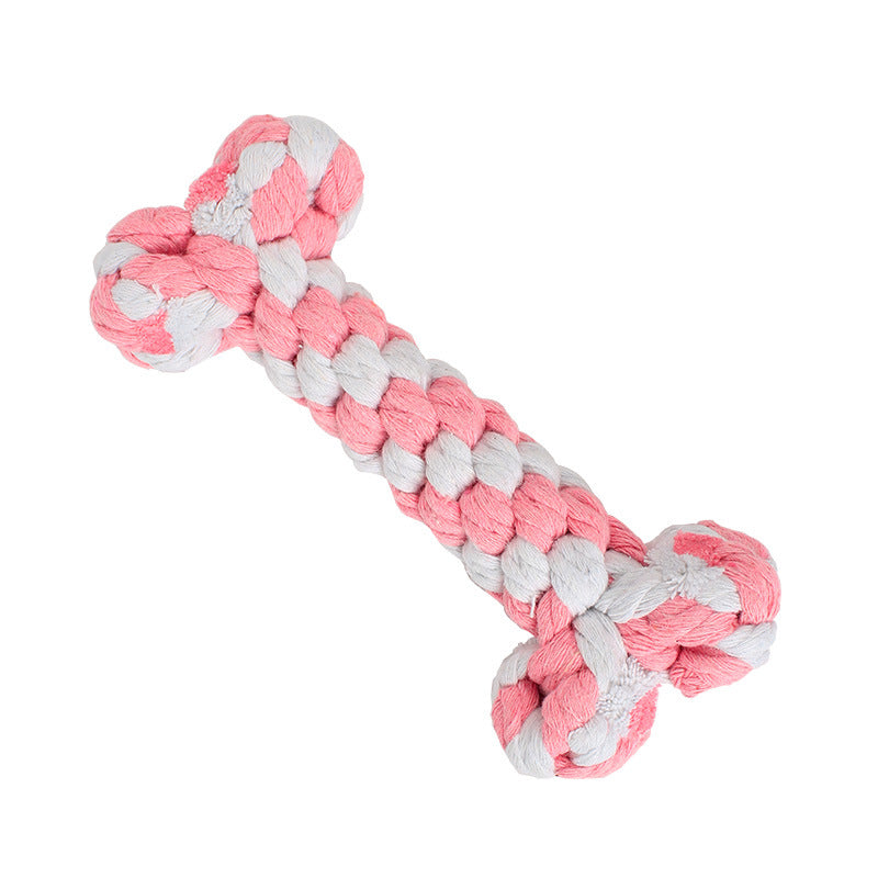 Hand-Woven Cotton Rope Bones