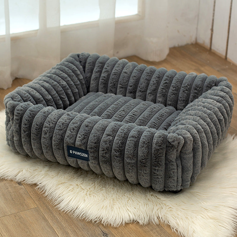 Large Kennel Removable Square Pet Bed