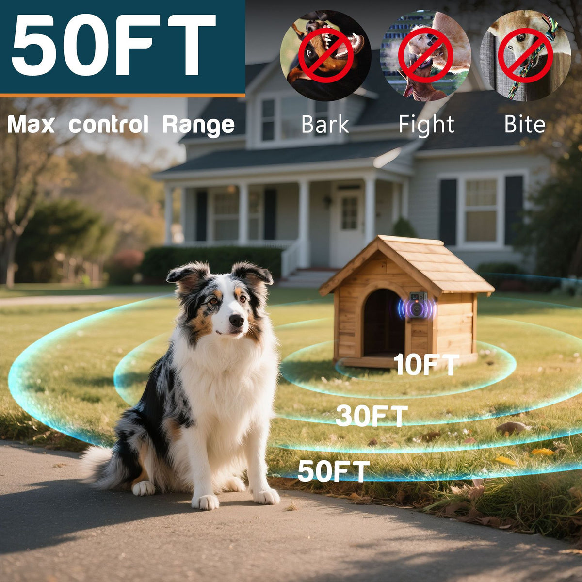 Ultrasonic Anti-Barking Device Model 801