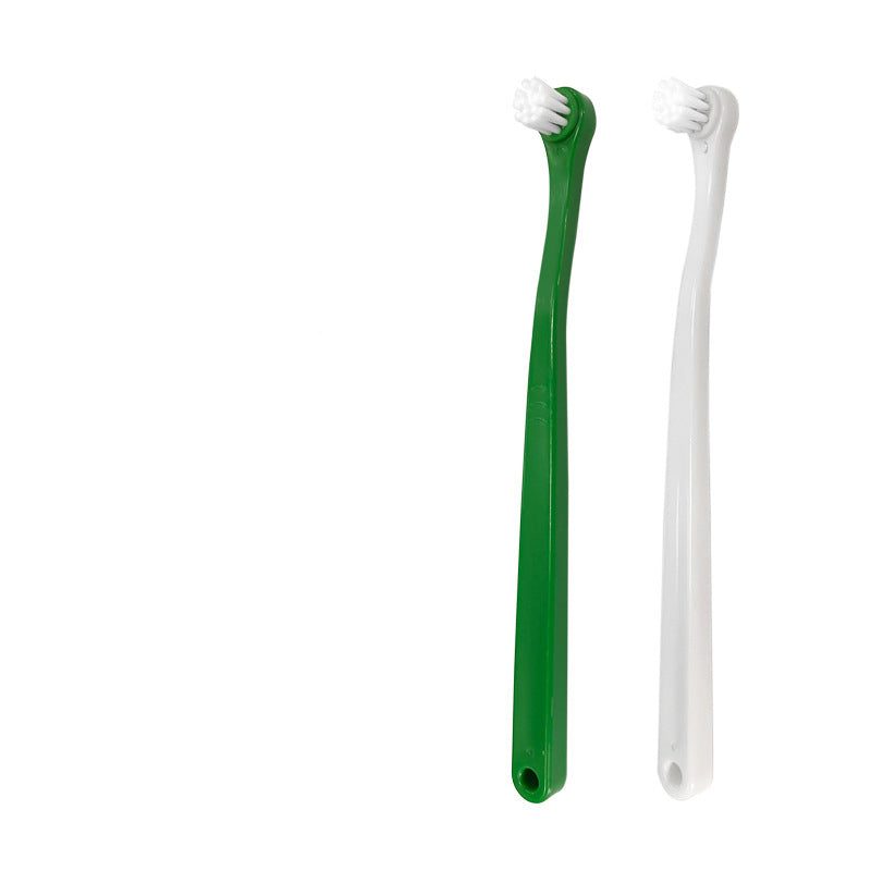Double-Headed Finger Pet Toothbrush